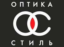 Оптика Стиль логотип
